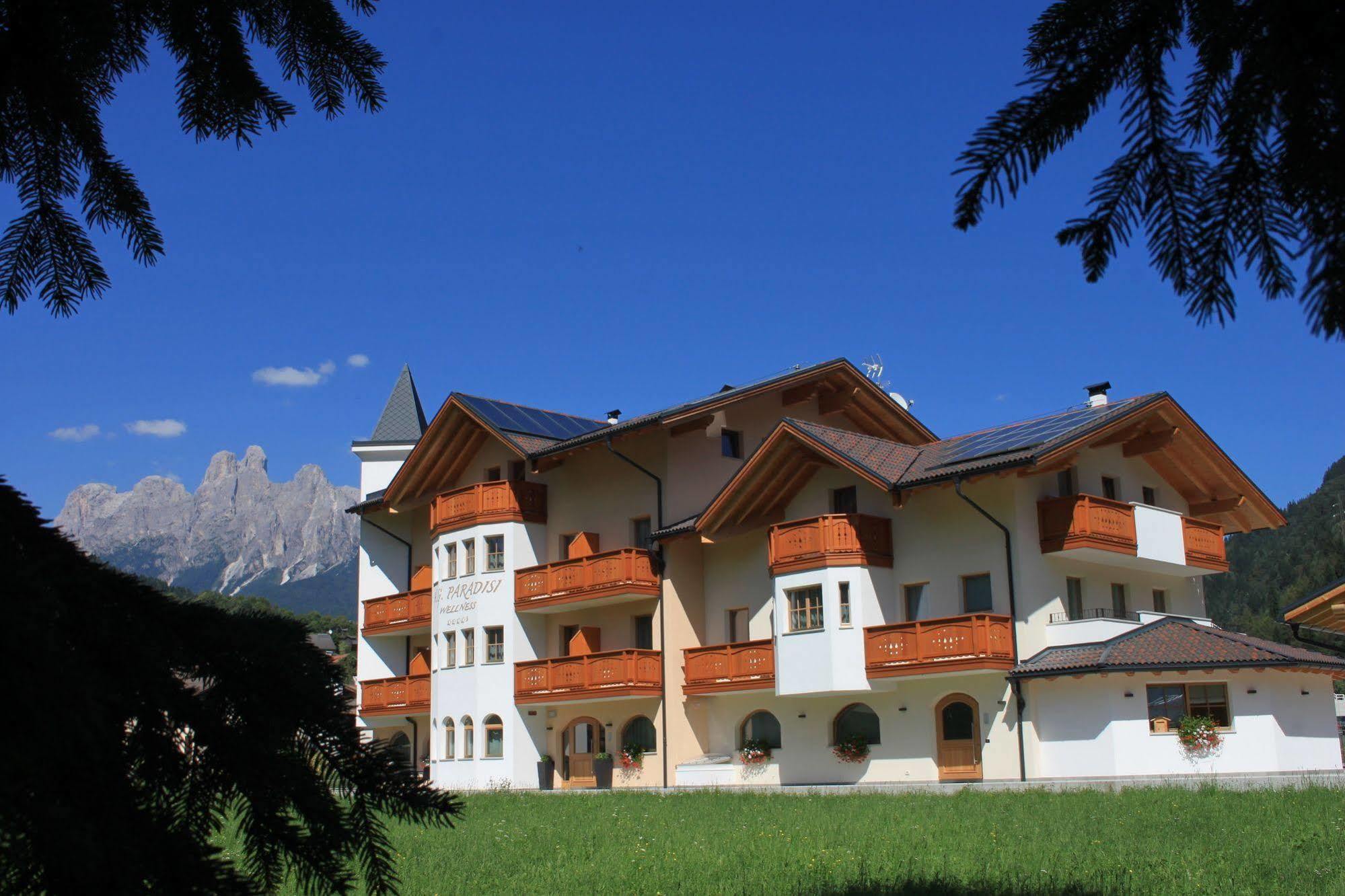 Hotel Garni Paradisi - Wellness & Spa Mezzano Exterior foto